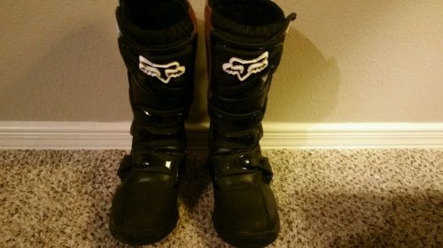 Fox motorcross boots size 5 youth comp 3