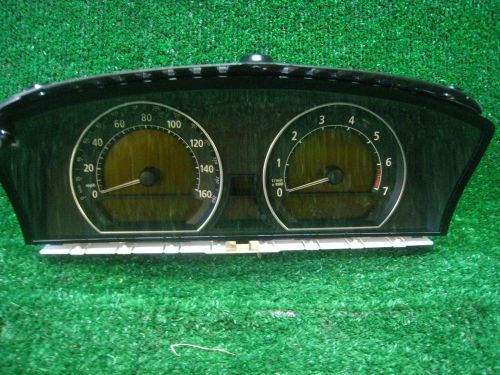 06-08 bmw 750li e65 e66 oem dash instrument gauge cluster speedometer w/166k