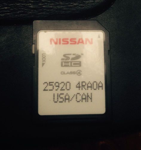 Genuine nissan maxima 2016 latest update map sd card navigation 25920 4ra0a