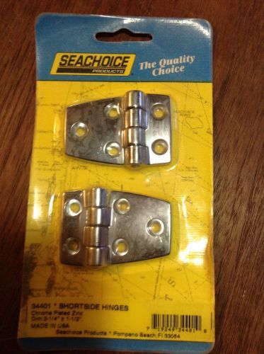 Seachoice # 34401 - 2-1/4 x 1-1/2 in - short side hinge - pair