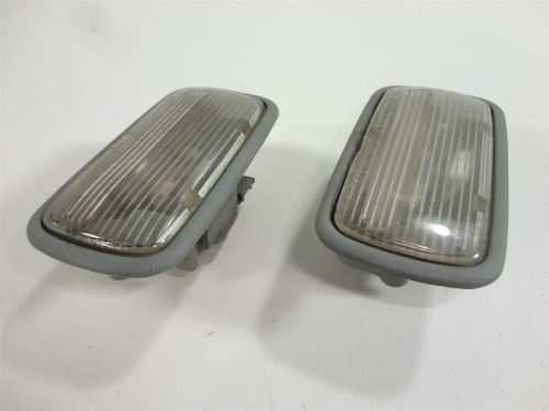 97 accord rear left+right interior door panel courtesy light lamps pair dr