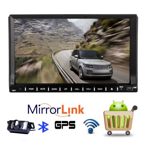 Quad-core android car stereo in dash car dvd player gps navi bluetooth wifi+cam