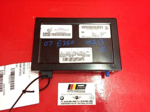 Mercedse 211 e350 sirius satellite stereo control module brain 1698270162 oem