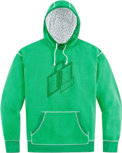 Icon women&#039;s double up hoody sweatshirt green