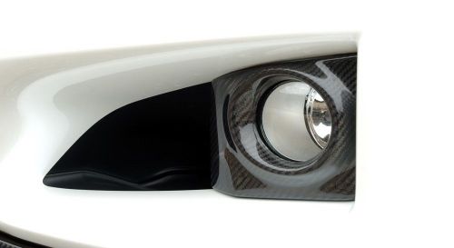 Lexus isf carbon fiber fog light fog lamp cover bezel jdm