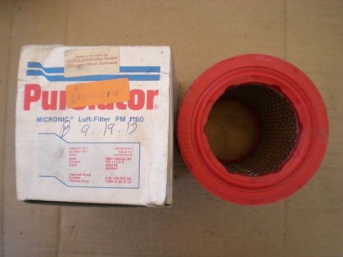 Porsche 911 / 912 (1965-69) air filter  purolator   new