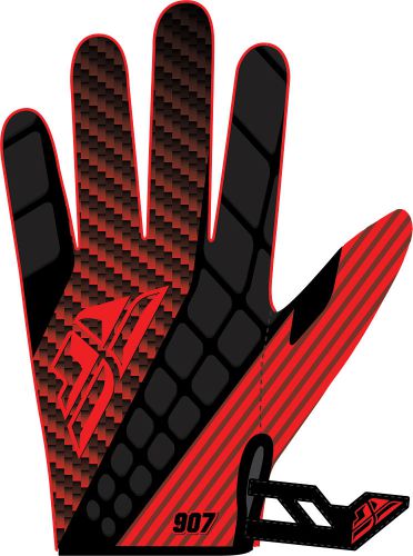 Fly racing 369-64207 907 neoprene gloves red/black sz 7