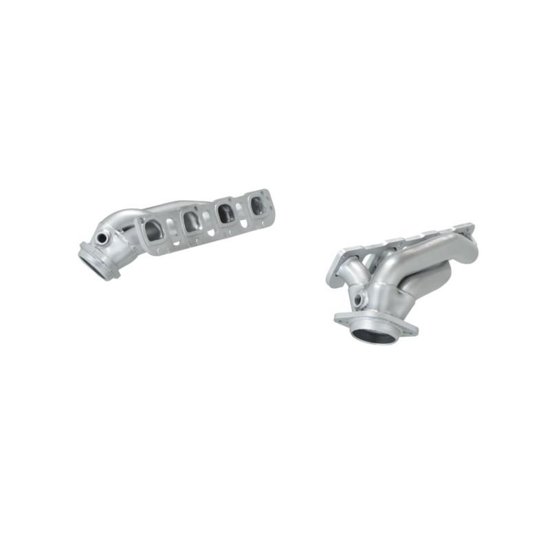 Flowmaster header 409s - block hugger - 2.50 in. stock flange outlet - pair