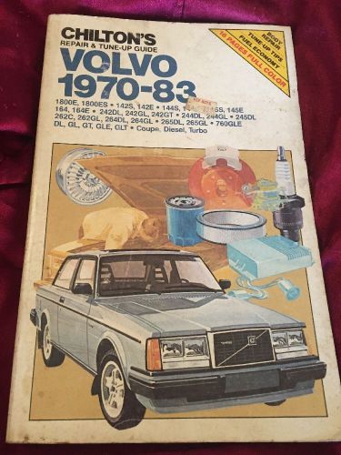 Chilton&#039;s repair &amp; tune up guide volvo 1970-83 coupe diesel turbo