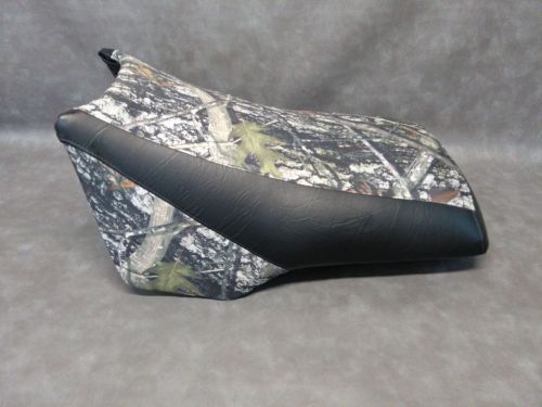 Yamaha big bear yfm350 seat cover yfm 350 2-tone conceal &amp; black or any (st)