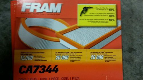 Air filter-rigid panel fram ca7344