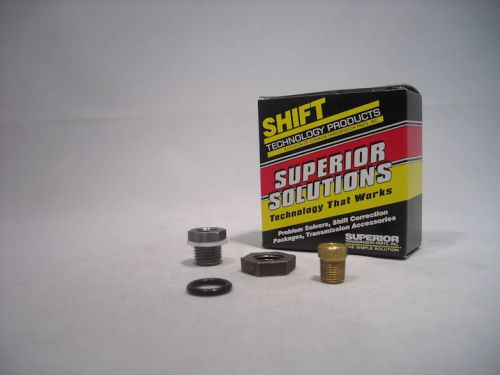 Superior transmission universal drain plug kit k032