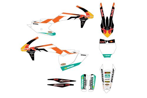 Sxf sx xc xcw 125 250 450 2016 2015.5 factory edition graphic kit decal dungey