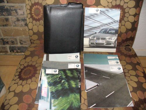 2008 08 bmw 3-series owners manual with case 29