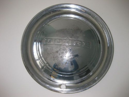 1949 1950 dodge 15&#034; hubcap 1950s  patina ratrod  hotrod also car wall art too