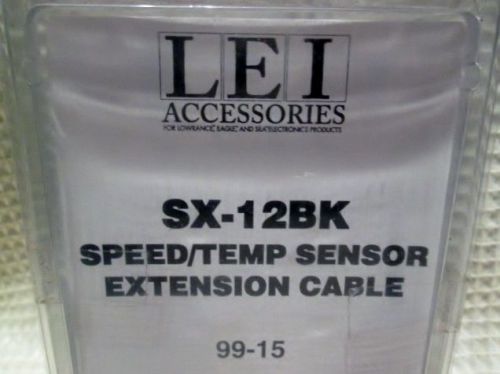 Lei accessories sx-12bk speed/temp sensor extension cable 99-15