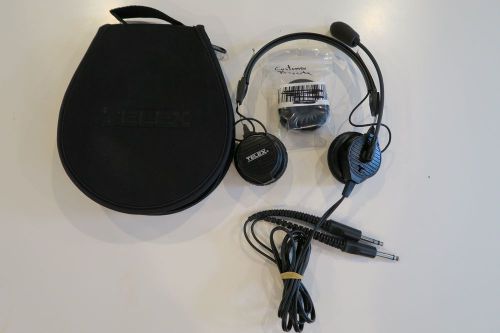 Telex airman 850 anr headset (with zipper case and extra ear seals)