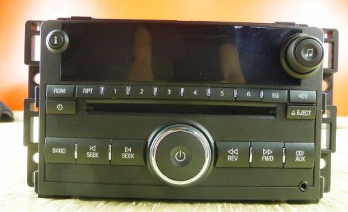 08 chevy hhr audio equipment am-mono-fm-cd player opt u1c id 15951996