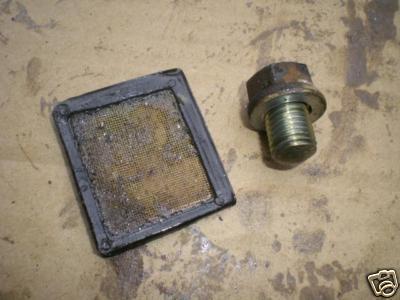 1980 honda ct70 trail 70 oil screen & bolt