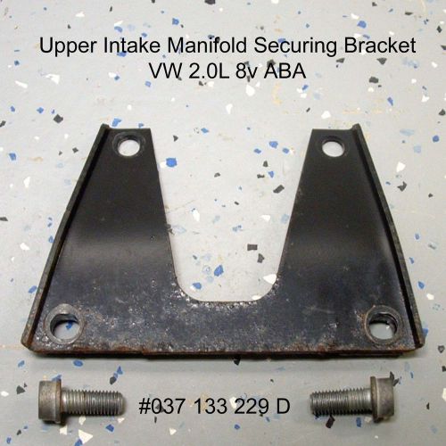 Vw 2.0l 8v aba jetta golf upper intake manifold bracket 037133229d