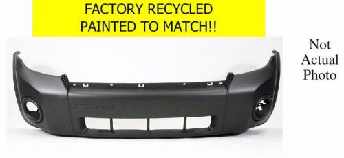 2008-2012 ford escape front bumper cover painted to match oem recycled