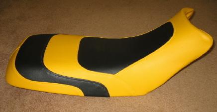 Honda 300ex yellow stripe motoghg seat cover #ghg16310scptbk16409