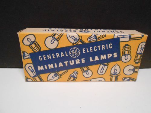 Vintage nos general electric ge pr3 light bulbs box of 10