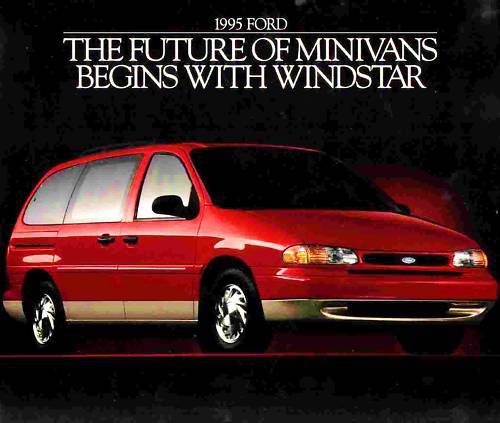 1995 ford windstar factory brochure-windstar gl &amp; lx