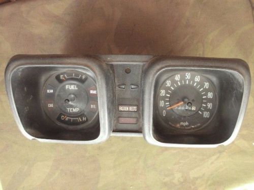 75 78 toyota 5 speed pickup instrument cluster