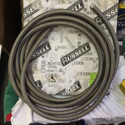 632140 #8x20&#039; russell  proflex braided stainless hose