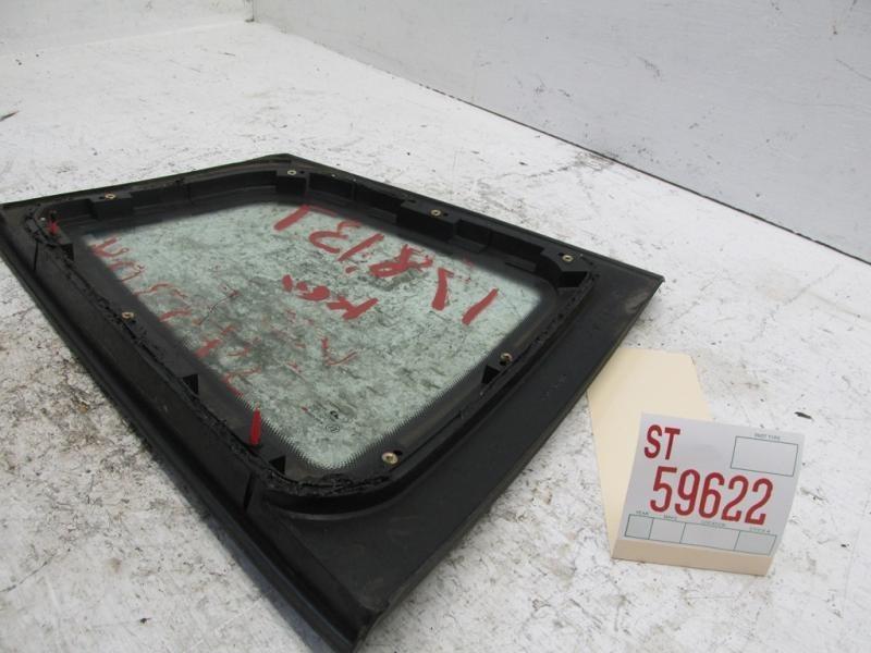 99 00 saturn sc2 3dr left driver rear door glass oem 18819