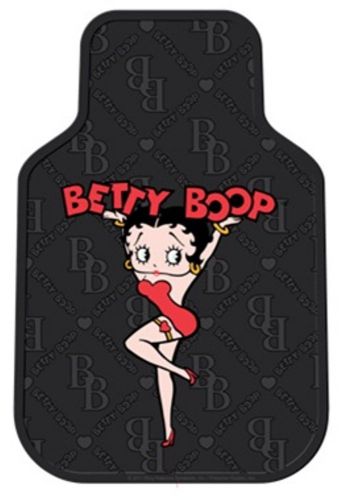 Betty boop floor mats car 2 piece set chain link