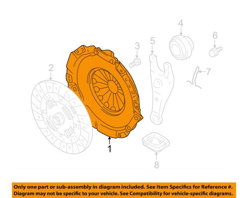 Suzuki oem 02-05 grand vitara-clutch pressure plate 2210067d02