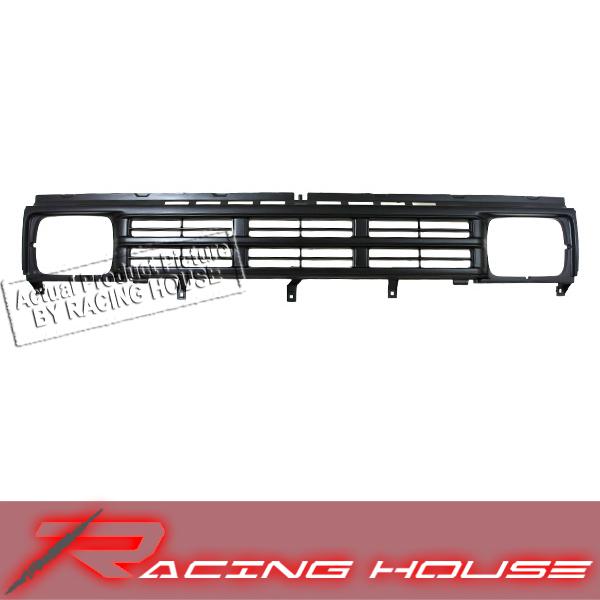 90-92 nissan hardbody d21 se pickup front grille grill assembly replacement part