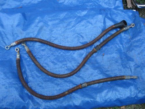 1984 yamaha virago xv 700 front brake lines 3 pcs.