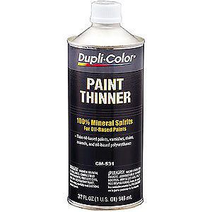 Duplicolor cm531 paint thinner