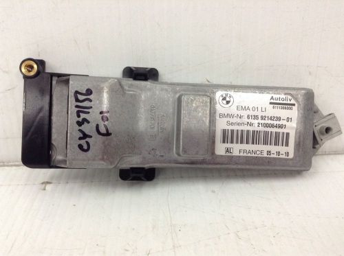 Bmw 740i 750i f01 f02 left driver control unit belt retractor 9200909 9214239