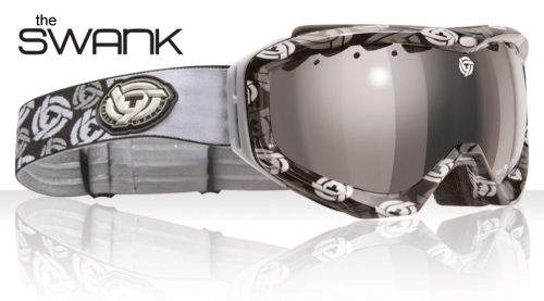 Triple 9 swank goggles replacement lenses chrome/hd amber