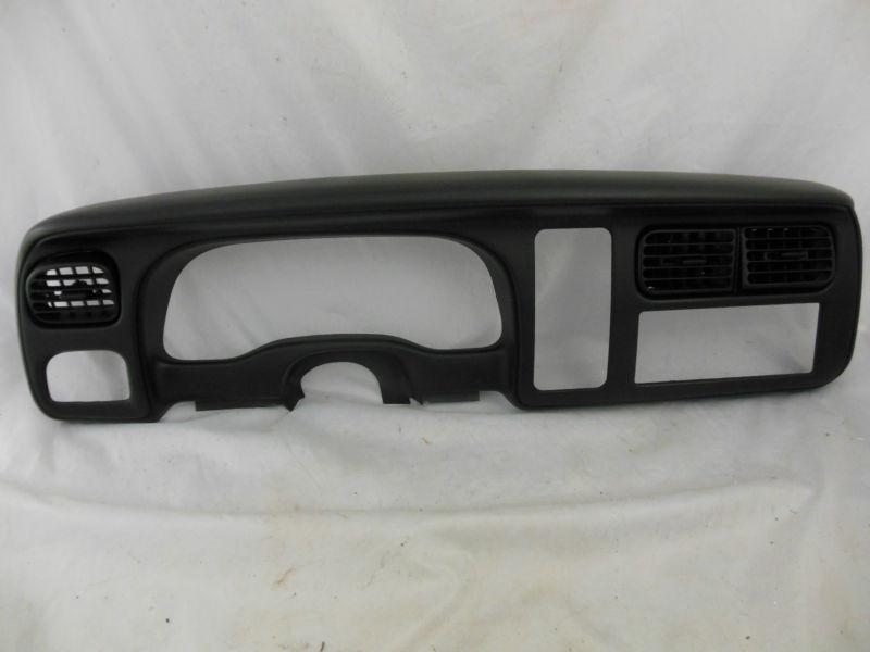 1998 99 00 dodge durango dash cluster radio bezel instrument trim oem 5gd82dx9ab