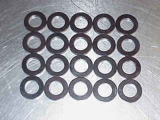 20 new 7/16 hardened washers for head &amp; main studs 3/4 od imca nascar nhra