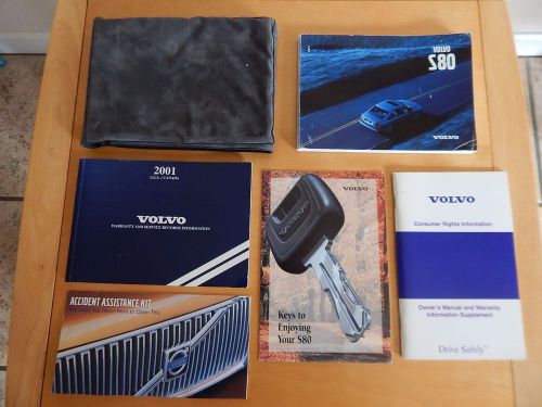 2001 volvo s80 owners manual