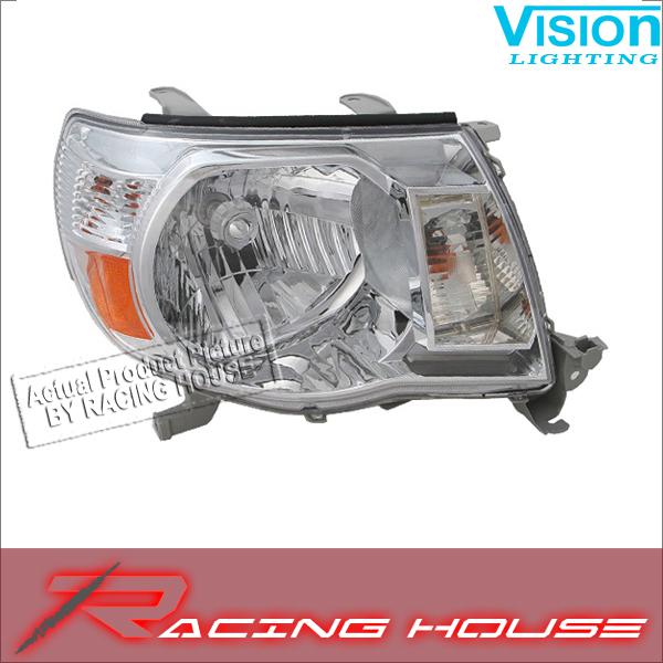 Right passenger side headlight kit unit replacement 2005-2009 toyota tacoma