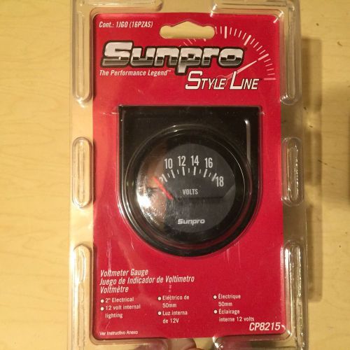 Sunpro voltmeter 2-1/16&#034;