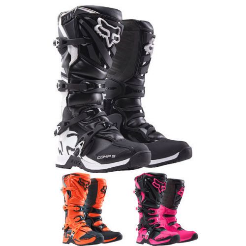 New 2016 fox racing youth comp 5 motocross boots, kids, junior, offroad dirtbike