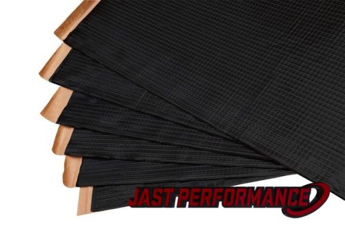 Black lightweight car sound deadener 80 mil 36 sqft