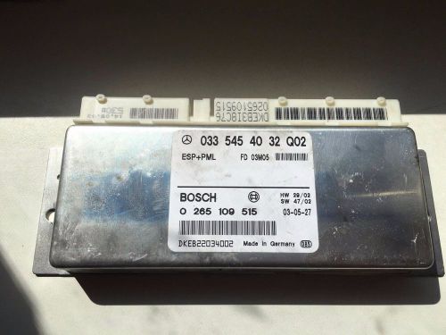 2003 - 2006 mercedes e320 esp pml ecm stability control module 0335454032 oem