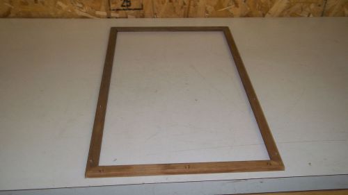 Marine/boat teak wood boat/rv mirror holder