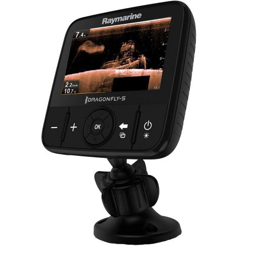 Raymarine dragonfly 5dvs chirp downvision and regular sonar -e70306