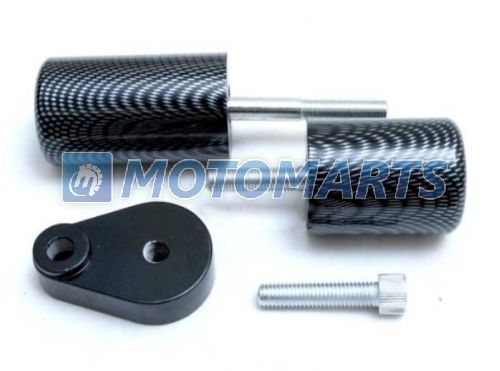 Carbon fiber look frame slider for kawasaki ninja zx 6r  zx6r 07-08