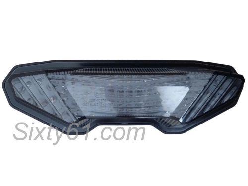 Yamaha mt-09 tail light 2014 2015 2016 led integrated w turn signals smoke mt09